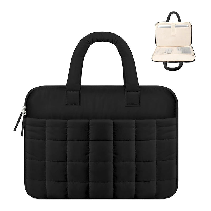 Gepolsterte Laptop-Handtasche mit Vielseitigen Innenfächern Brehn