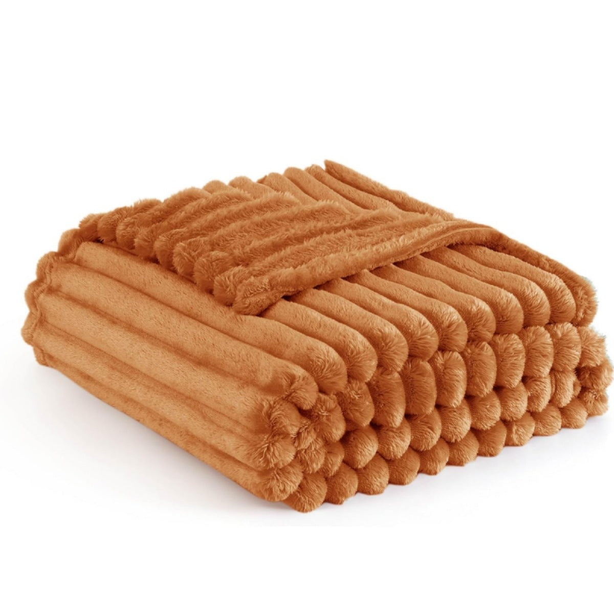 Gemütliche Plüsch-Wurfdecke Brehn