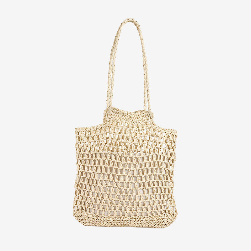 Damen Handgefertigte Netz-Strandtasche Brehn