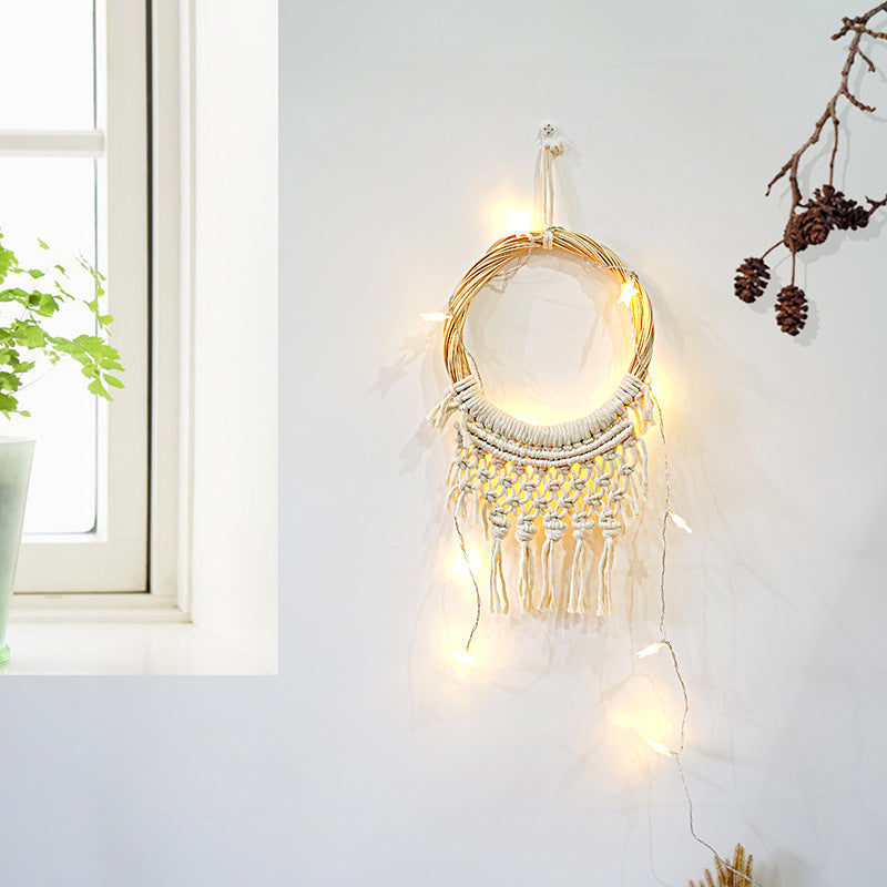 Macramé Dekorative Runde Wandbehang Brehn