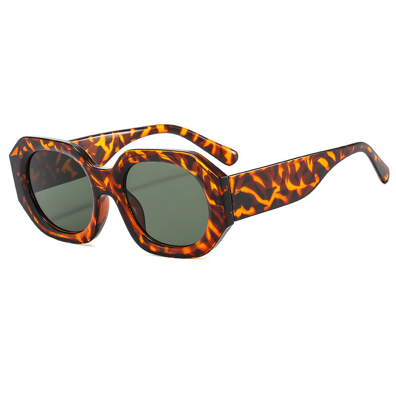 Damen modische Sonnenbrille im eleganten, achteckigen Design Brehn