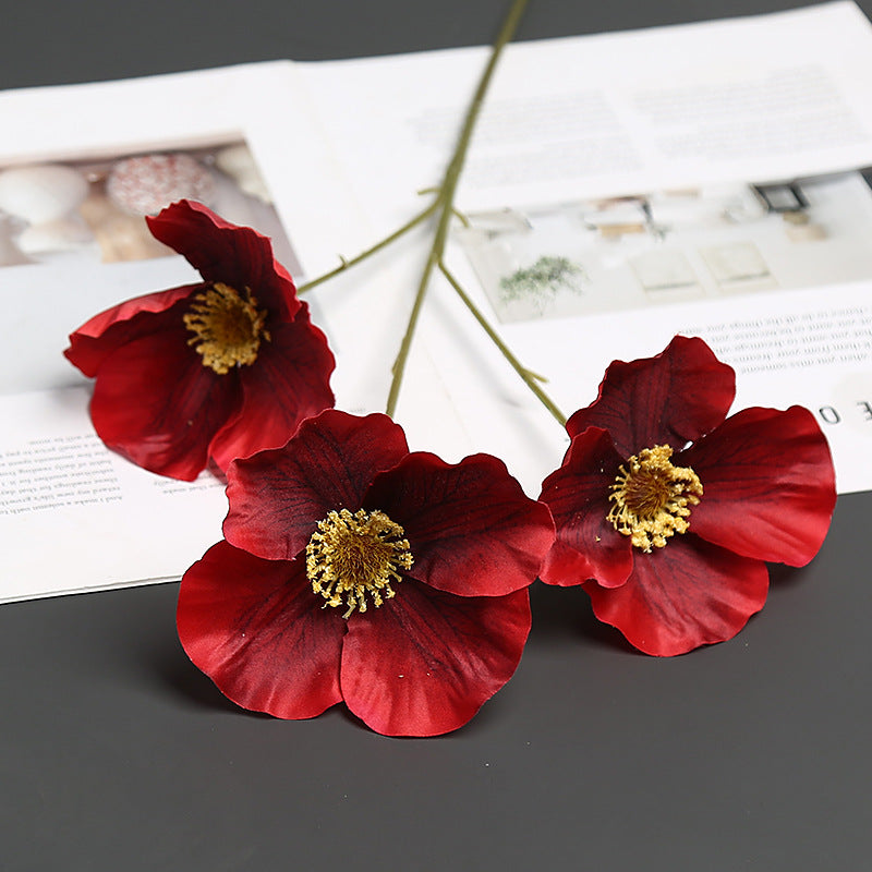 Realistische Seidenblumenstängel