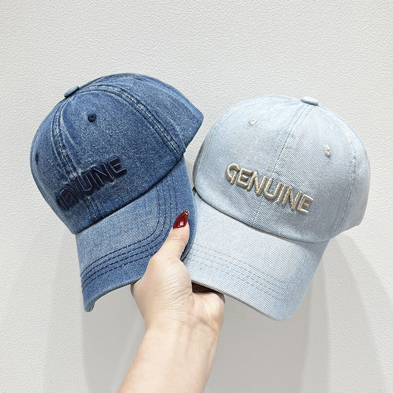 Herren Denim Baseballcap Brehn