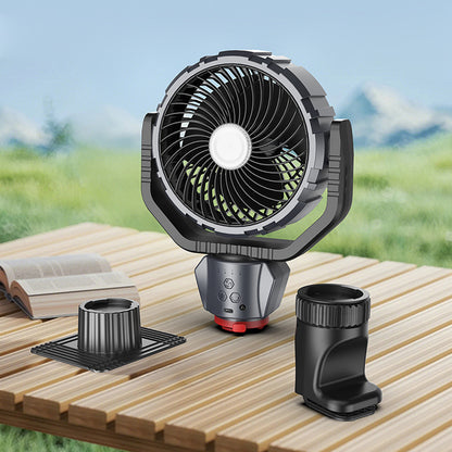 Unisex Tragbarer Akku-Ventilator mit Fernbedienung Brehn
