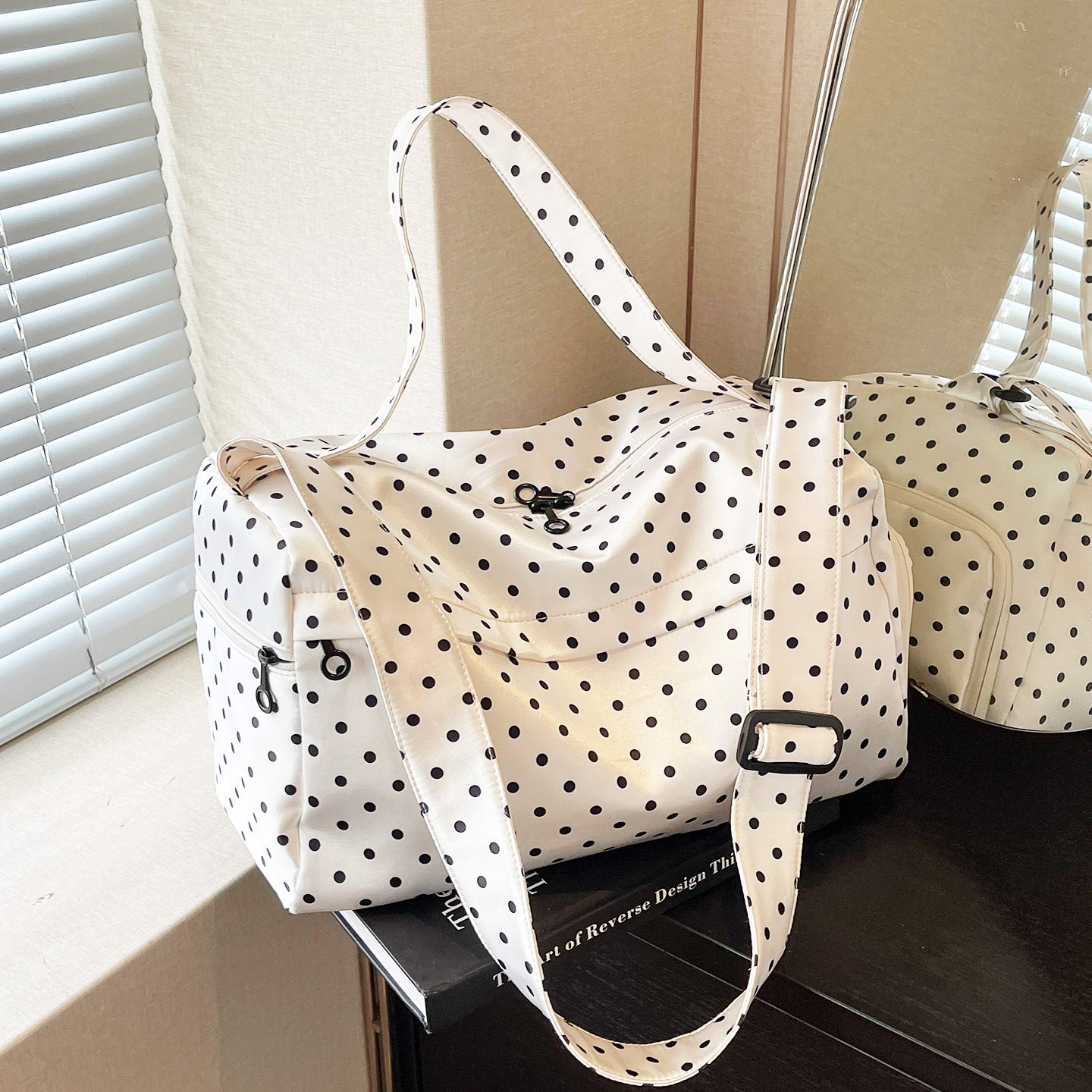Polka Dot Gym Duffel Bag Brehn