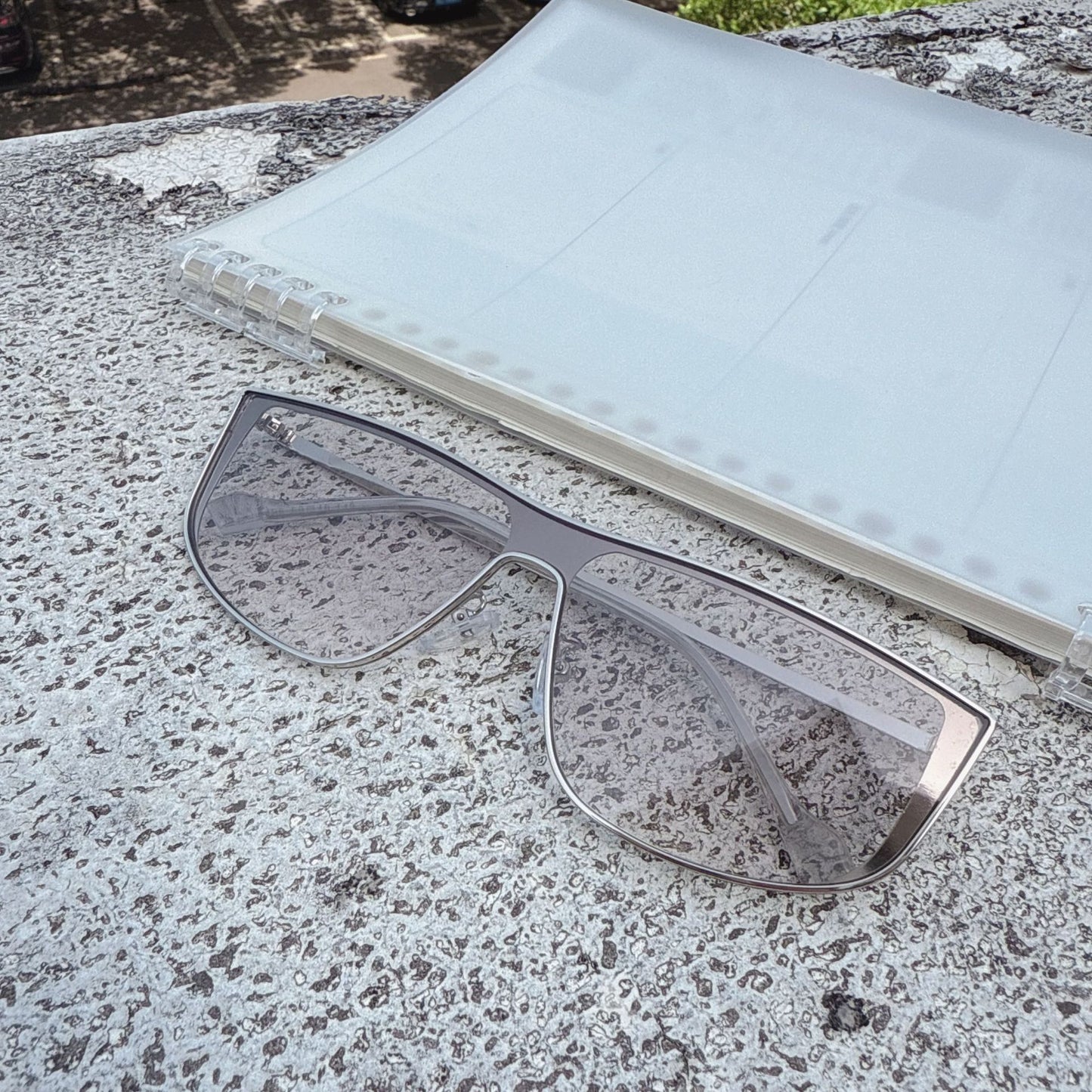 Oversized Shield Sonnenbrille Brehn