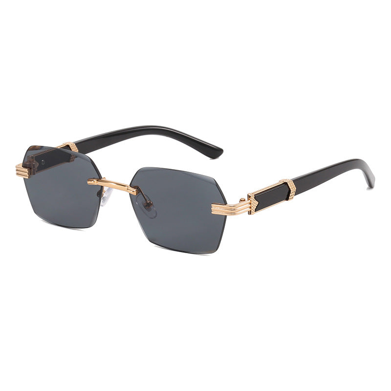 Damen Trendige geometrische Sonnenbrille Brehn