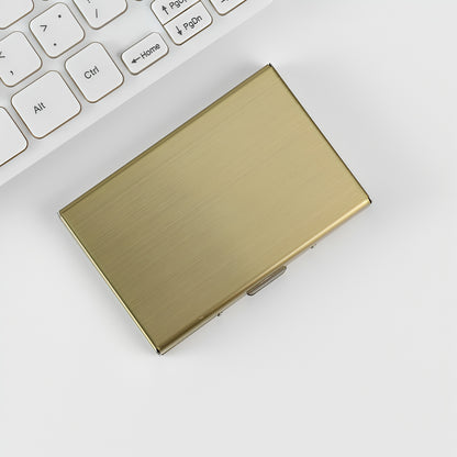 Eleganter Aluminium Visitenkartenhalter