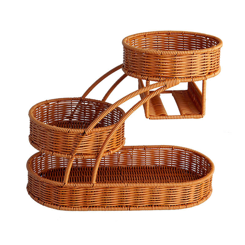 Multi-Tiered Weidenaufbewahrungsorganisator Brehn