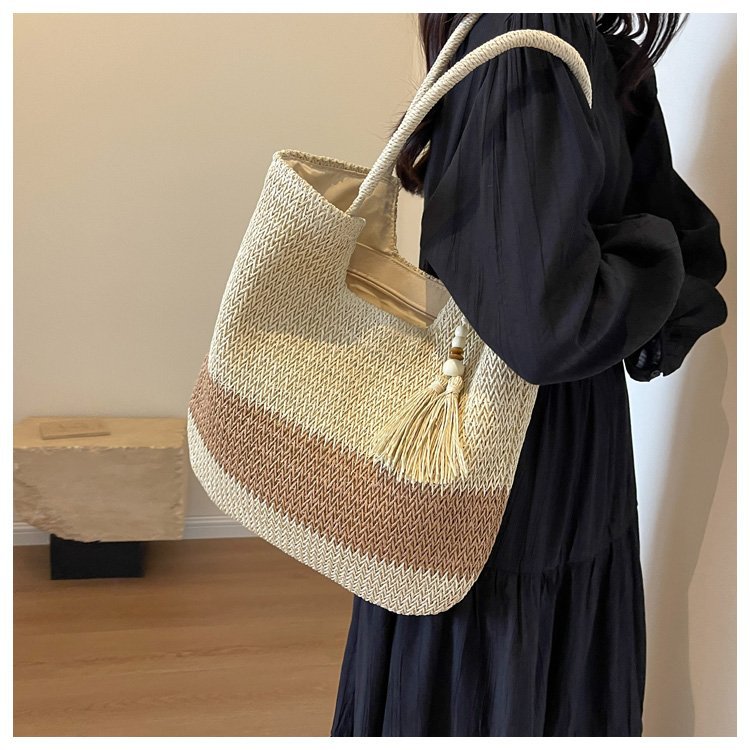 Großzügige Boho-Strandtasche Brehn