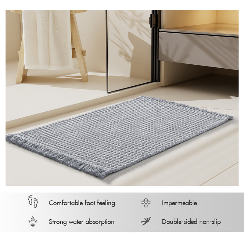 Absorbierender Badteppich