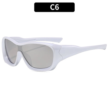 Sleek Sport Shield Sonnenbrille