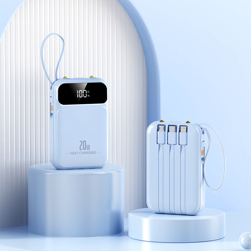 Tragbare Powerbank mit Schnellladefunktion Brehn
