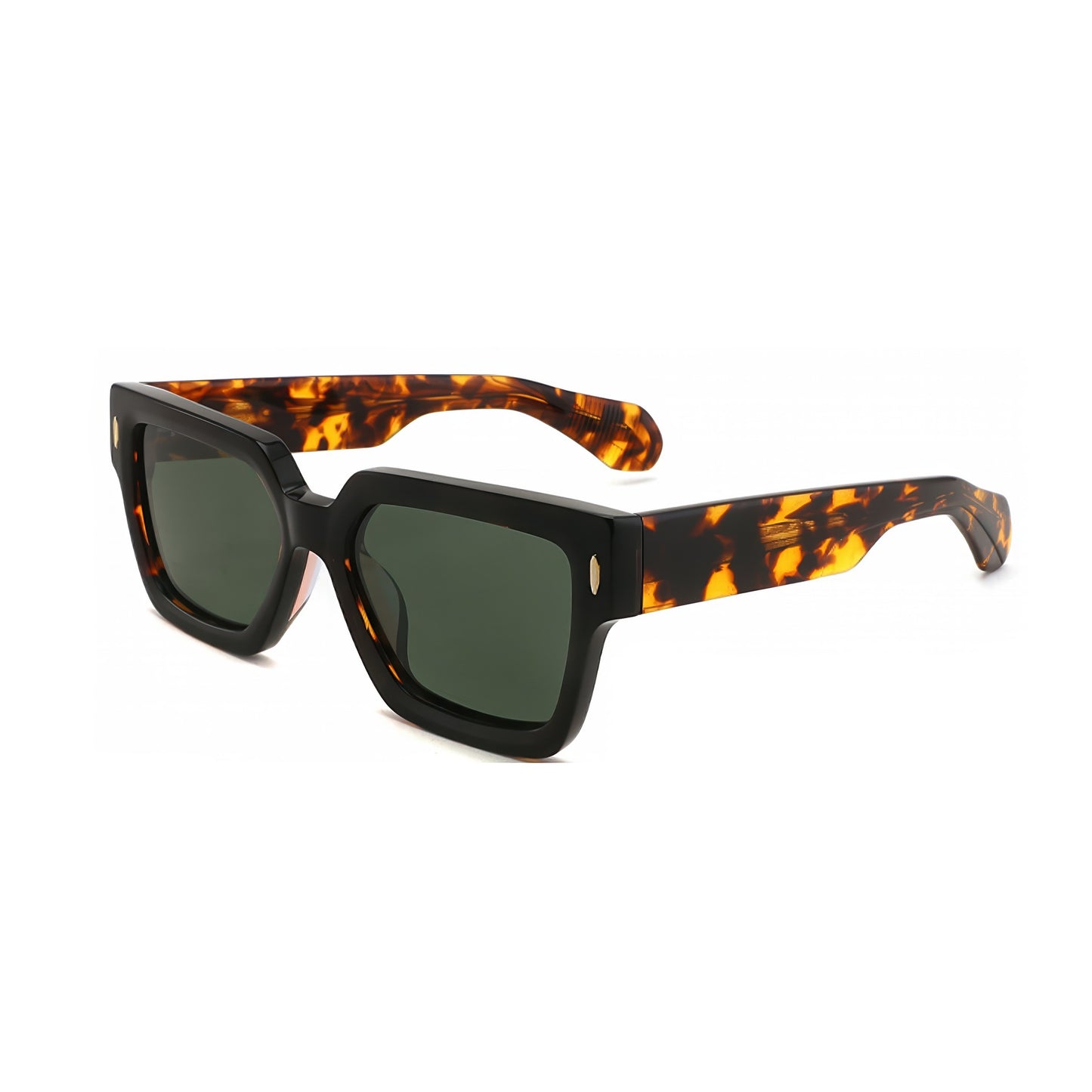 Damen modische Sonnenbrille im modernen, transparenten Hybrid-Design Brehn