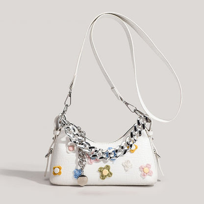 Dekorative Ketten Schultertasche Brehn