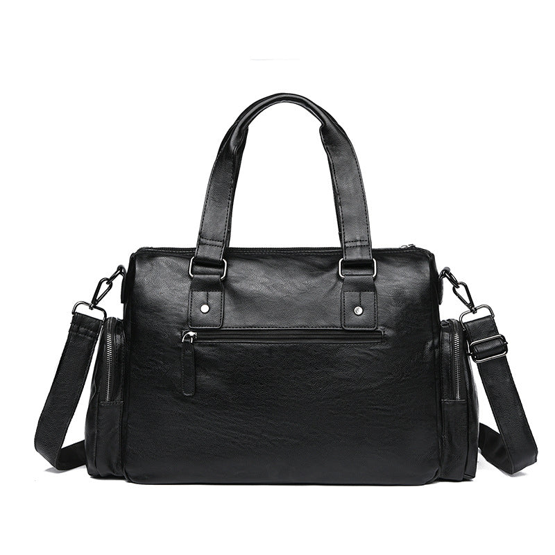 Premium Leder Reis Duffel Tasche Brehn