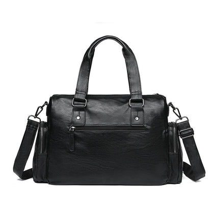 Premium Leder Reis Duffel Tasche Brehn