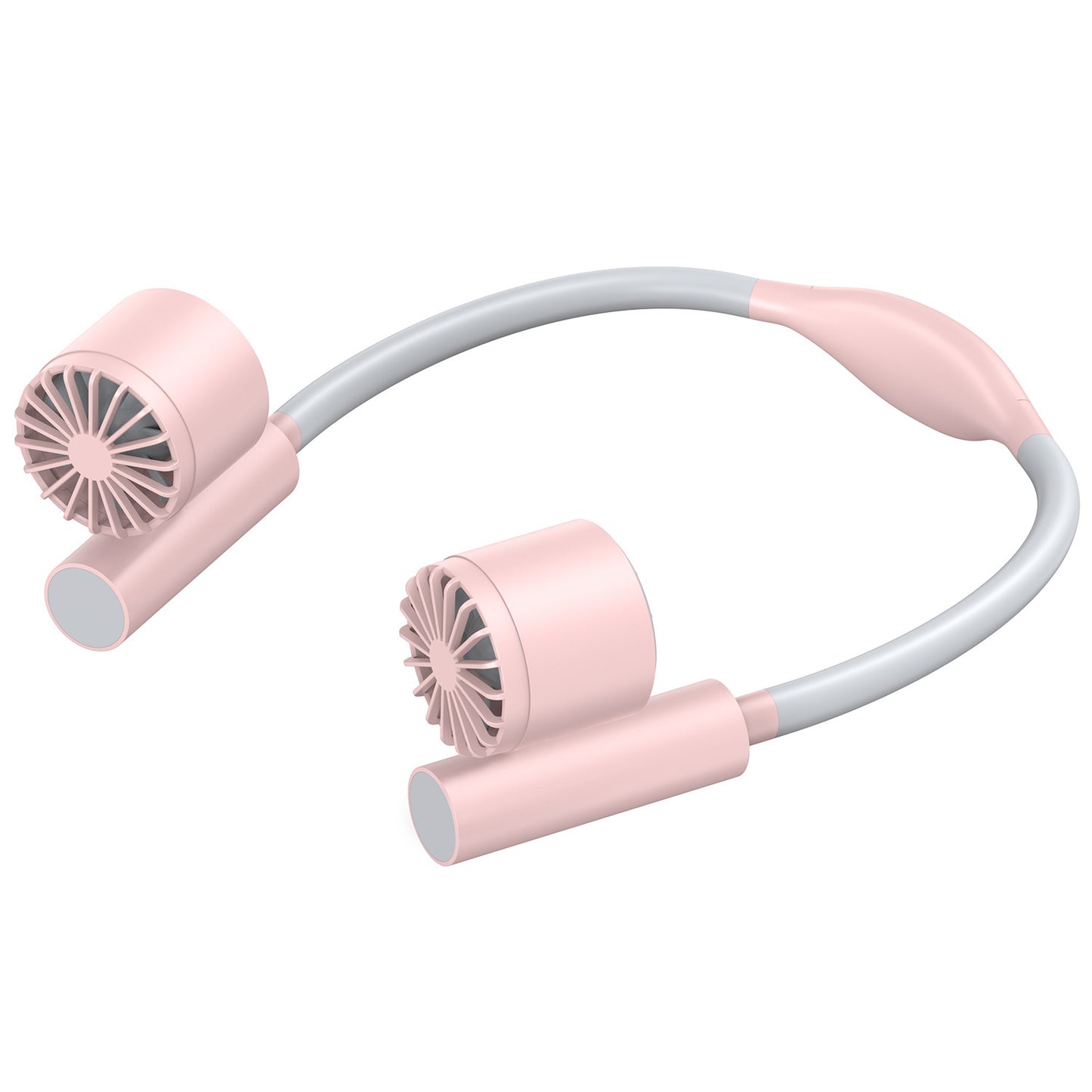 Kühlende kabellose dual-Head tragbare Nackenventilator mit einstellbarem Neigungswinkel geräuschlosen bürstenlosen Motoren Brehn