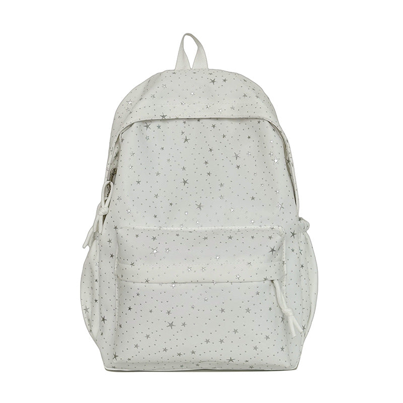 Rucksack Aus Strapazierfähigem Material mit Glitzernden Sternen Brehn