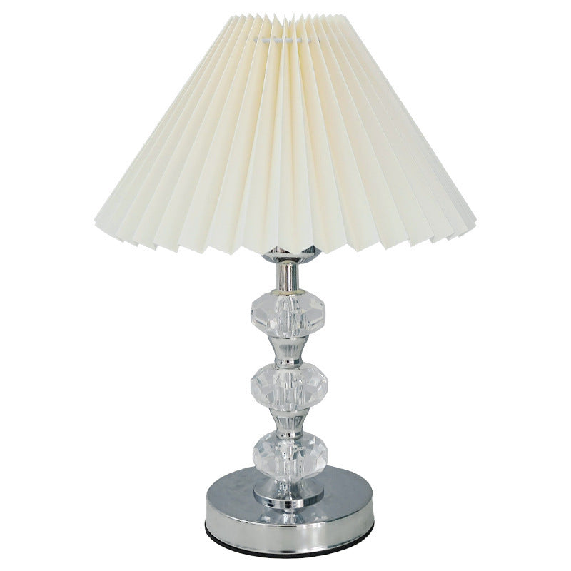 Elegante Kristall Tischlampe