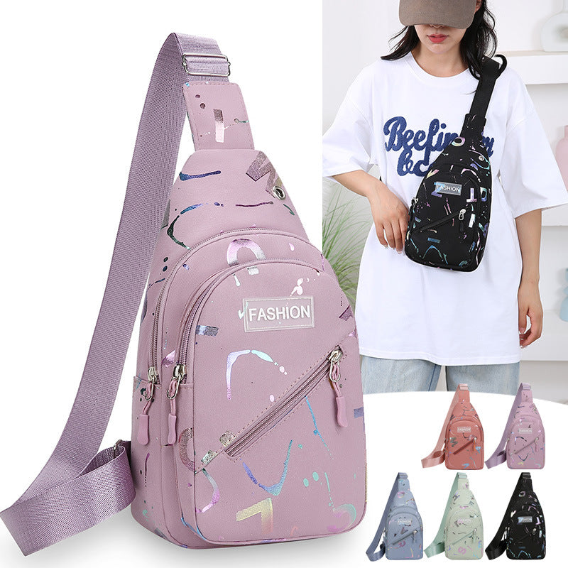Künstlerische Sling-Tasche Brehn
