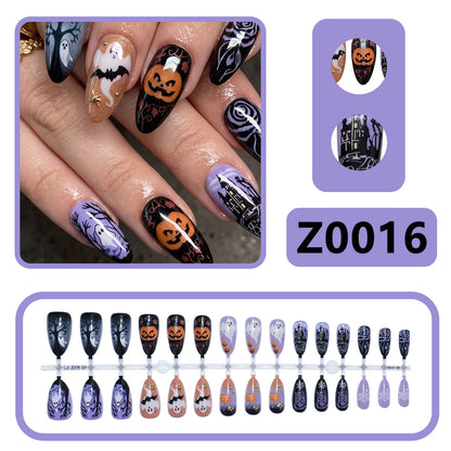 Halloween-Themen Press-On Nail Set