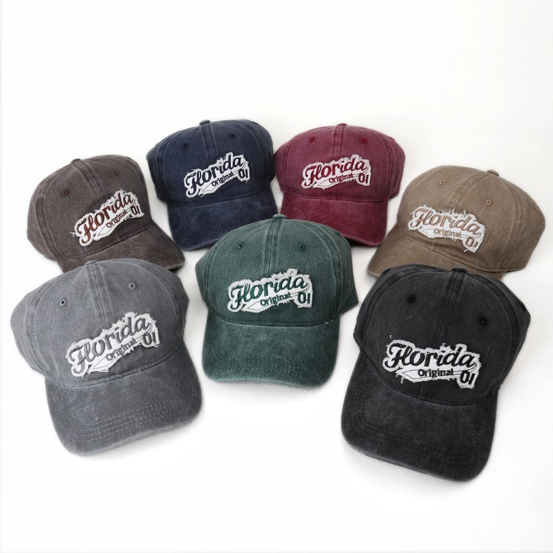 Damen Vintage-inspirierte Baumwoll-Baseballmütze Brehn