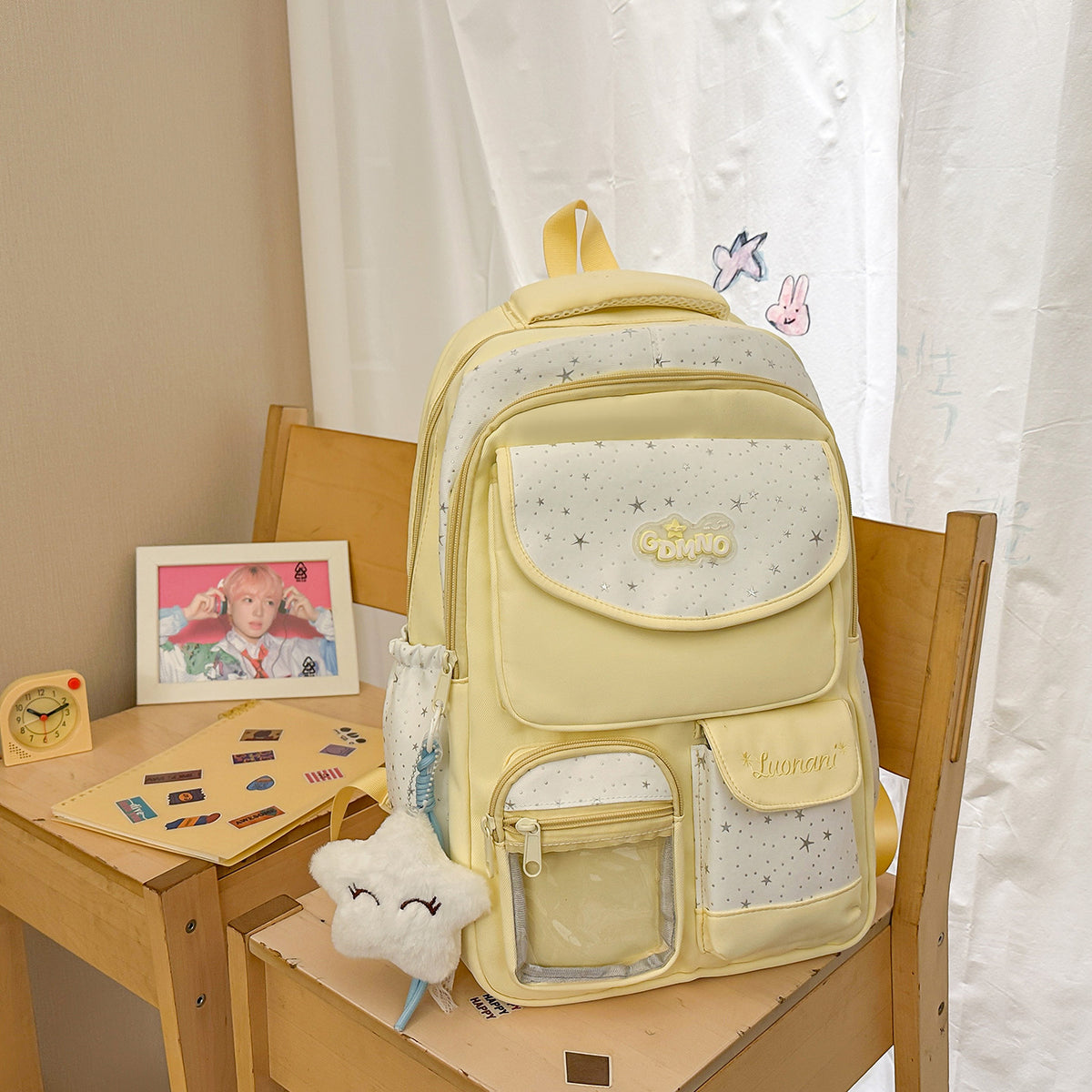 Stylischer Multifunktions-Schulrucksack Brehn