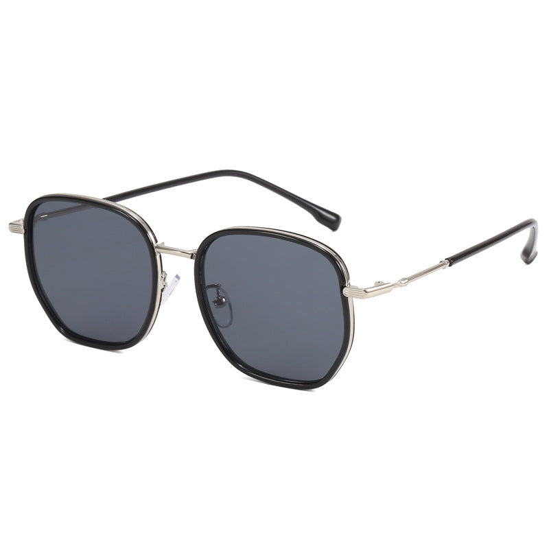 Damen geometrische oversized Sonnenbrille Brehn