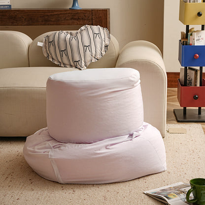 Modularer Bodensitzsack mit abnehmbarem Bezug und ergonomischer Rückenstütze Brehn