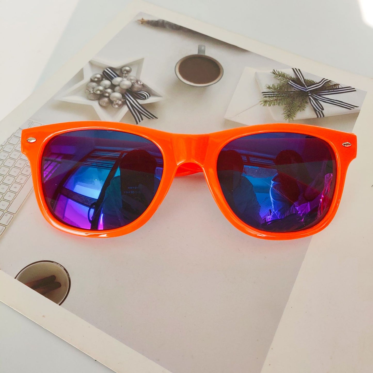 Vintage Inspirierte Quadratische Sonnenbrille Brehn