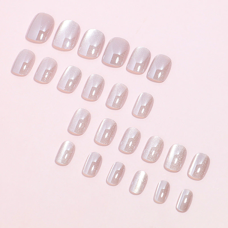 Premium Shimmer Press-On Nagelset Brehn