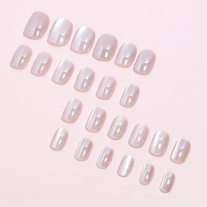 Premium Shimmer Press-On Nagelset Brehn