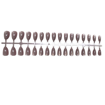Elegante Glitzer Druck-Nagelset