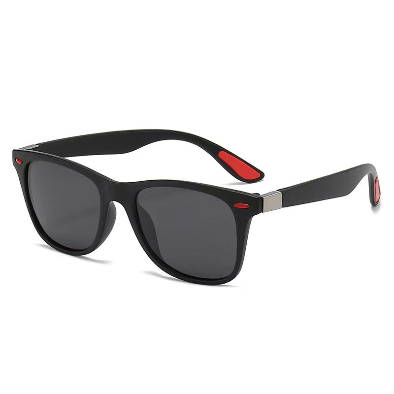 Damen stilvolle Retro-Sonnenbrille mit robustem Gestell Brehn