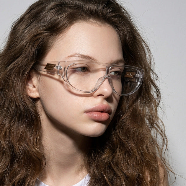 Damen sportliche Sonnenbrille mit maßgeschneidertem Rahmen Brehn