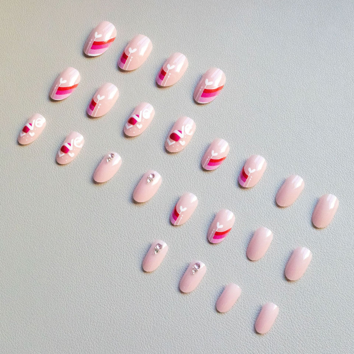 Dekoratives Nagelkunst-Design-Set