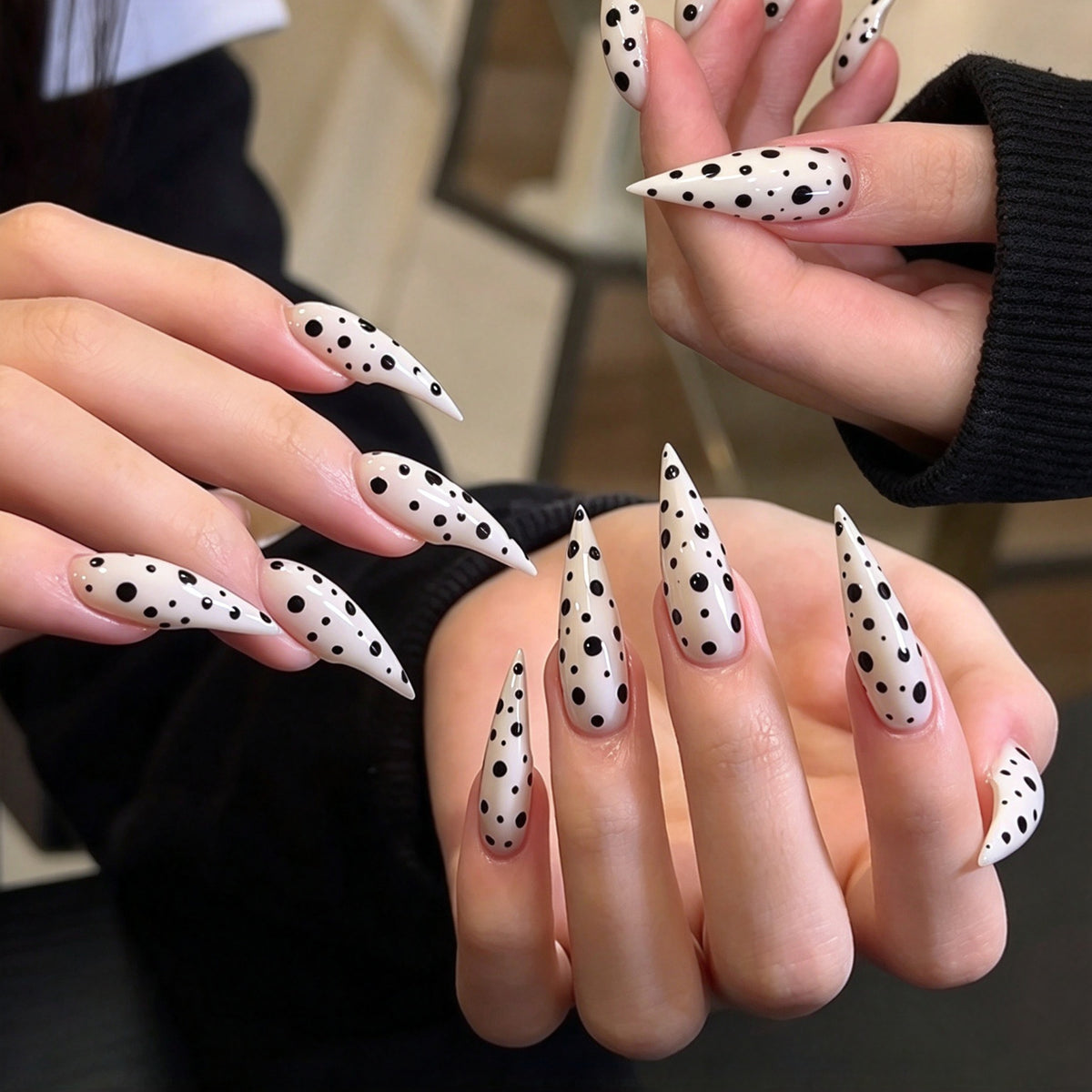 Elegante Spitz Press-On Nagel Set