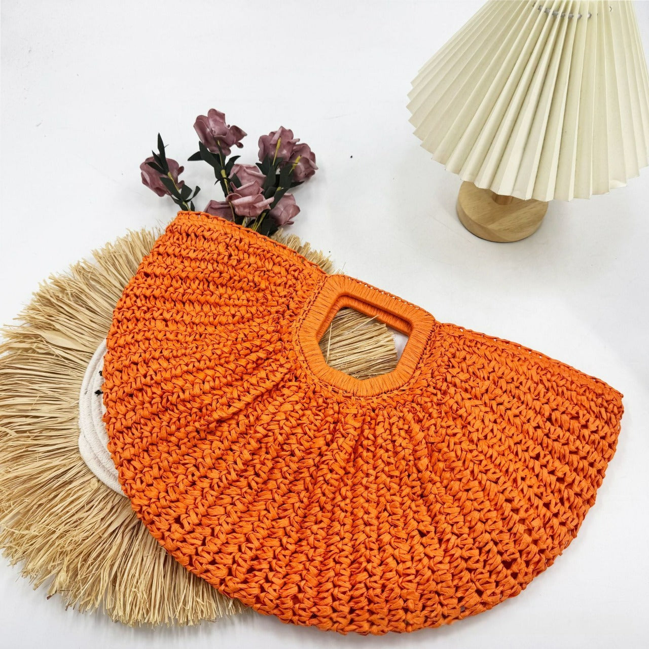Designer Basttasche mit Einzigartigem Schnitt Brehn