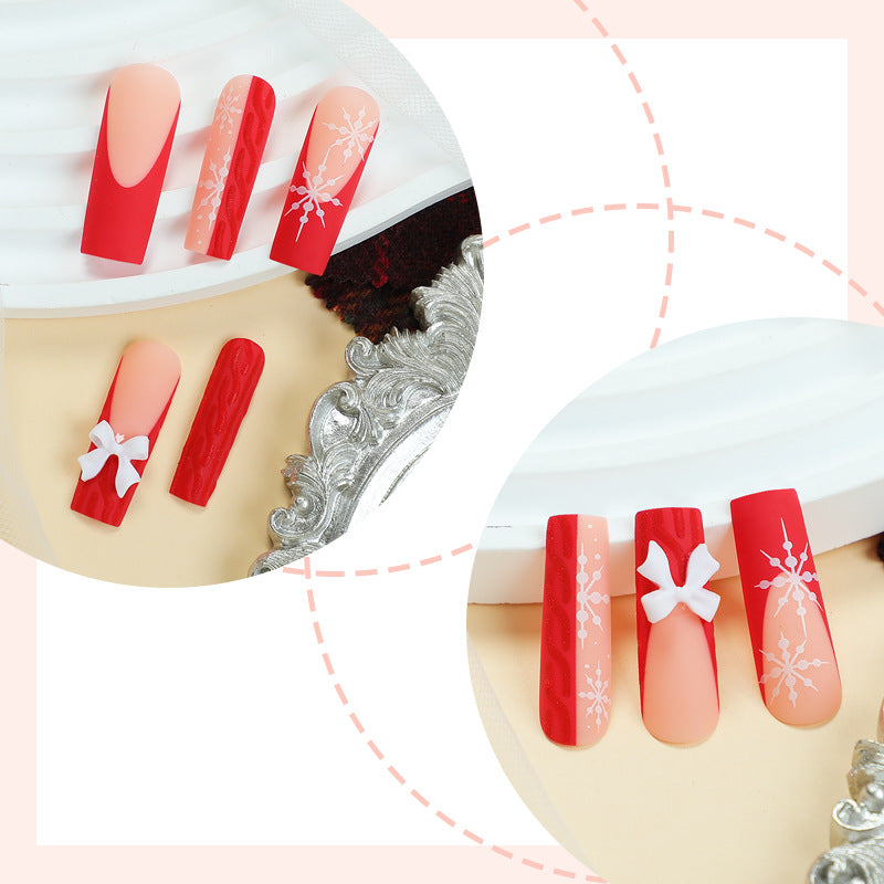 Themed Holiday Press-On Nail Set Brehn