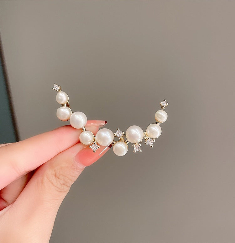 Elegante Perlenohrringe Brehn