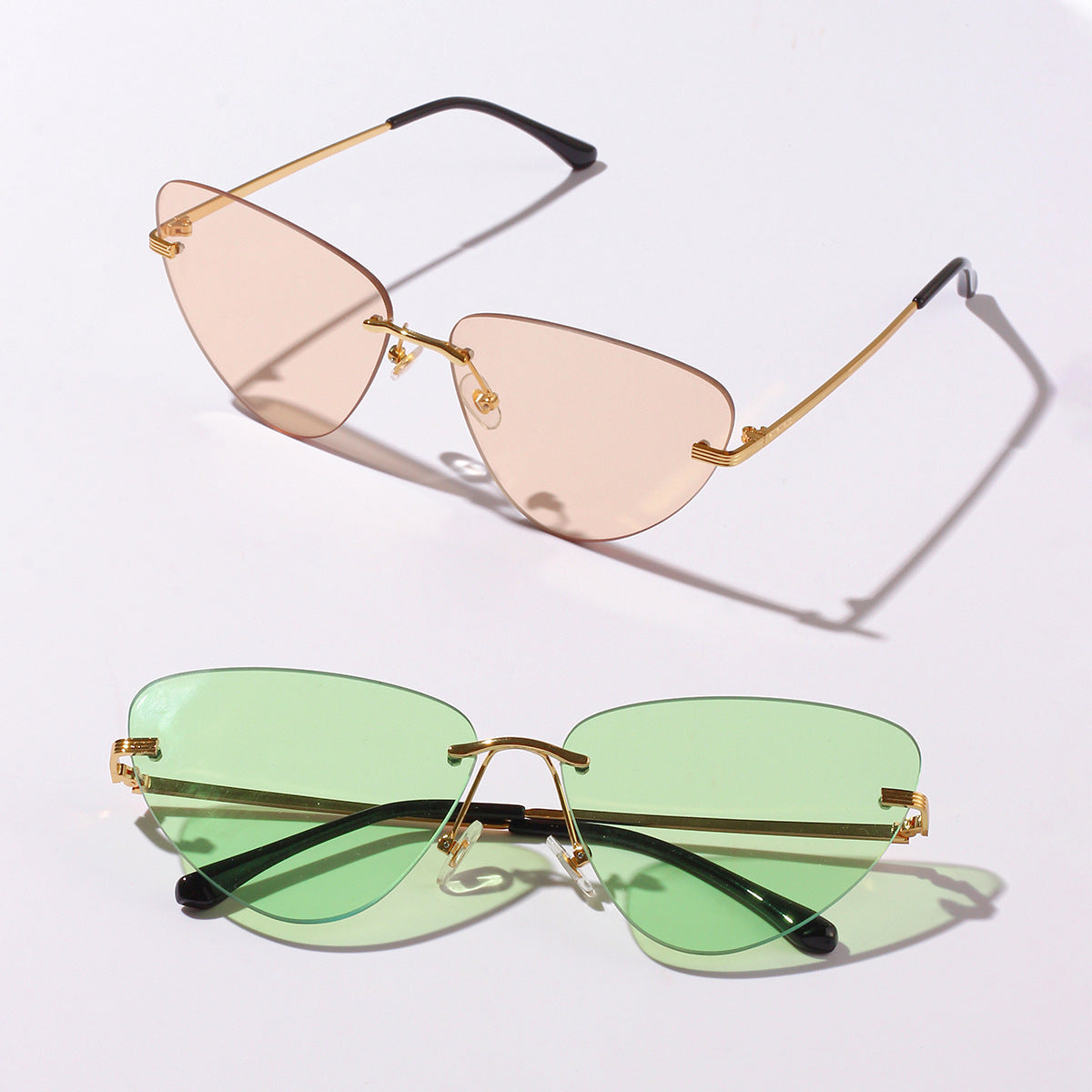 Damen modische Sonnenbrille im trendigen cat-eye Design Brehn