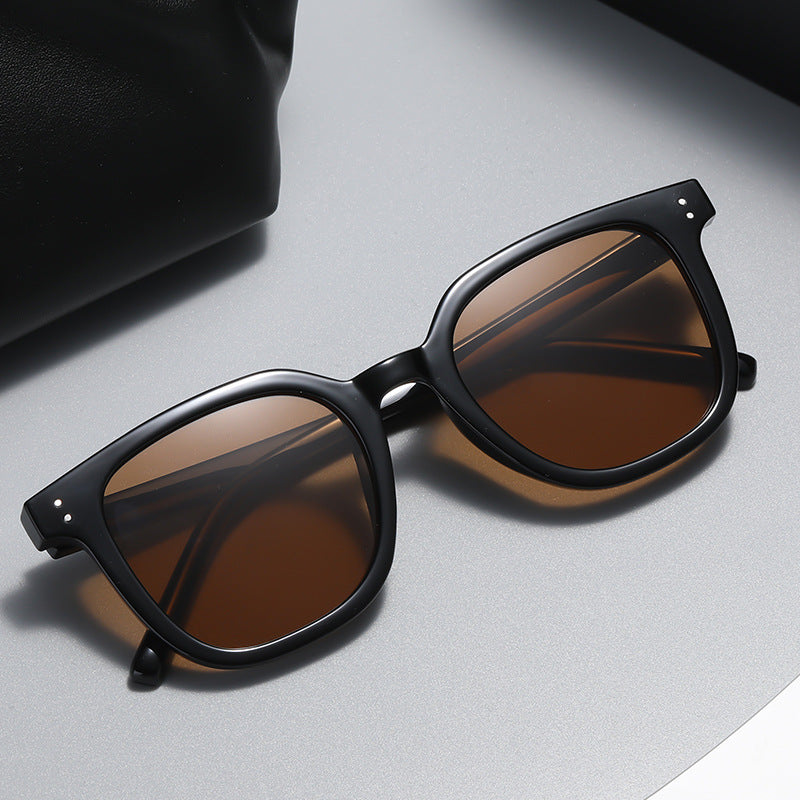 Damen Retro-inspirierte quadratische Sonnenbrille Brehn