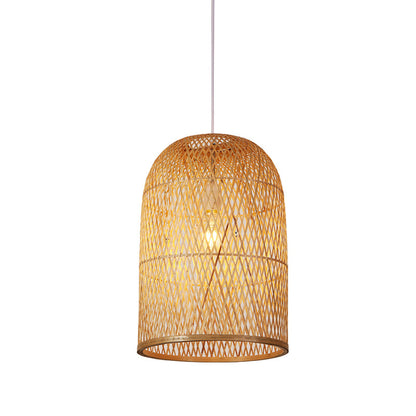 Woven Bamboo Deckenlampe