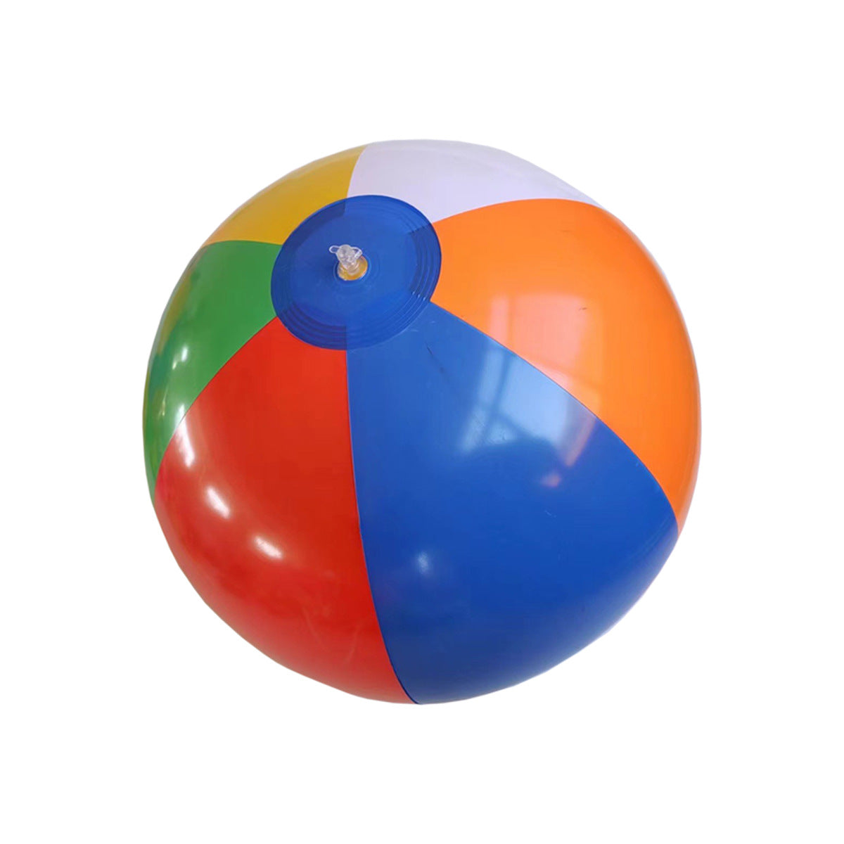 Unisex aufblasbarer Spielball mit verschiedenen Farbsegmenten Brehn