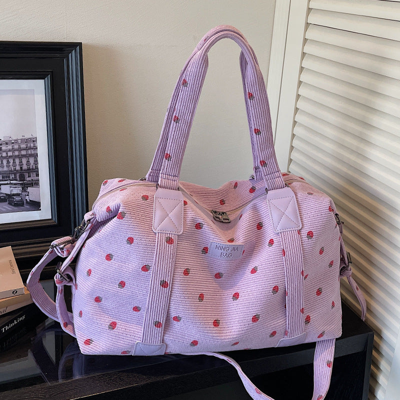 Verspielte Blumige Reisetasche