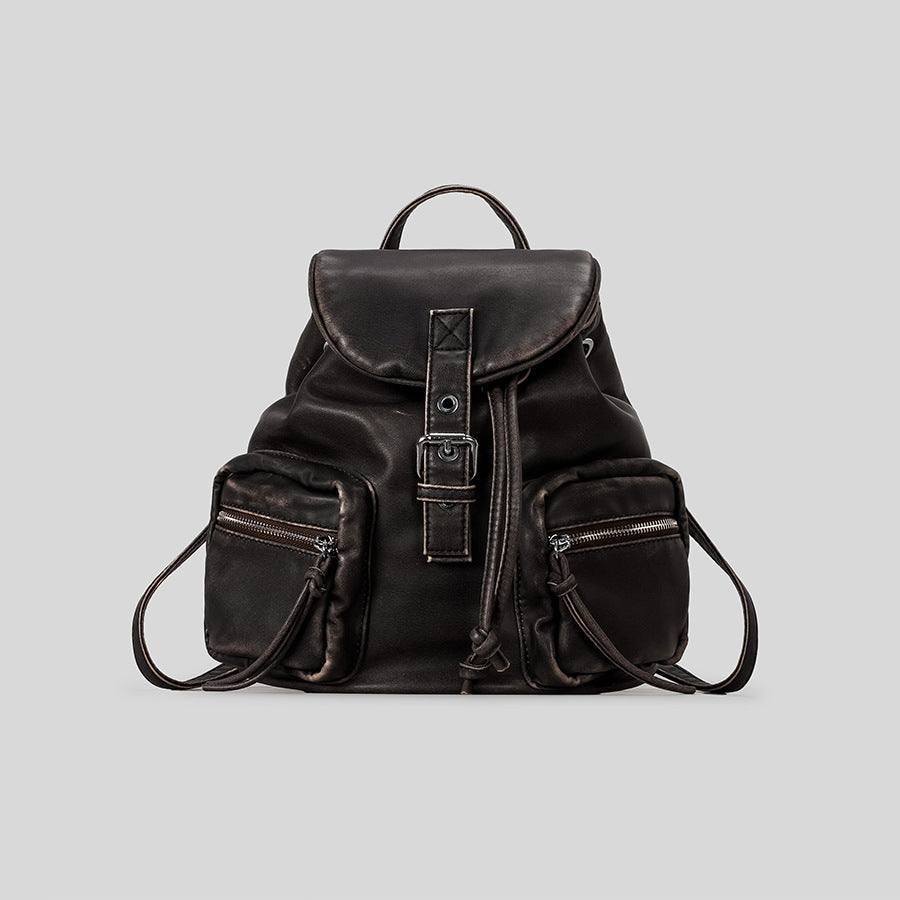 Multifunktions-Leder-Rucksack