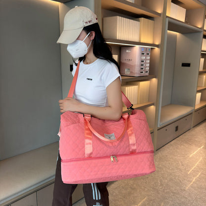 Stilvolle gesteppt Reis-Duffle Brehn