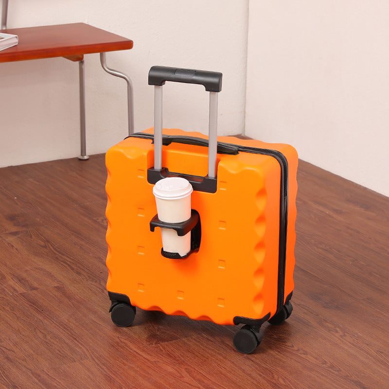 Innovativer Getränkehalter Rollgepäck Brehn