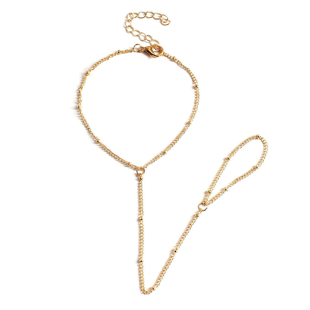 Glamouröse verstellbare Kettenfesselarmband Brehn